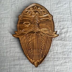 Carved Wooden Wall Art